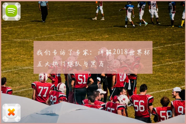 我们专访了专家:详解2018世界杯五大热门球队与黑马