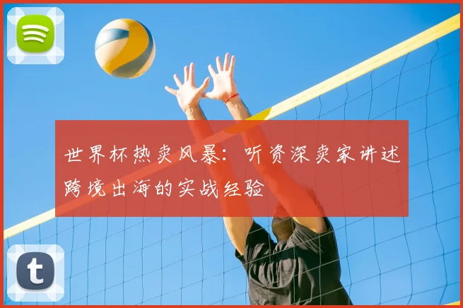 世界杯热卖风暴：听资深卖家讲述跨境出海的实战经验