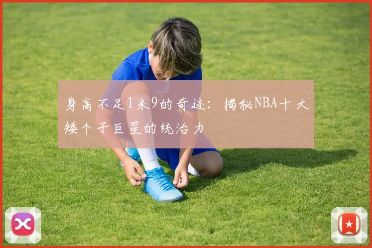 身高不足1米9的奇迹：揭秘NBA十大矮个子巨星的统治力
